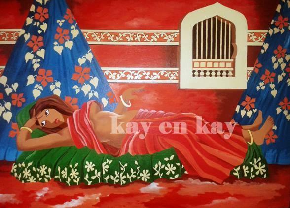 Dreams Painting by Narayanankutty Kasthuril | ArtZolo.com