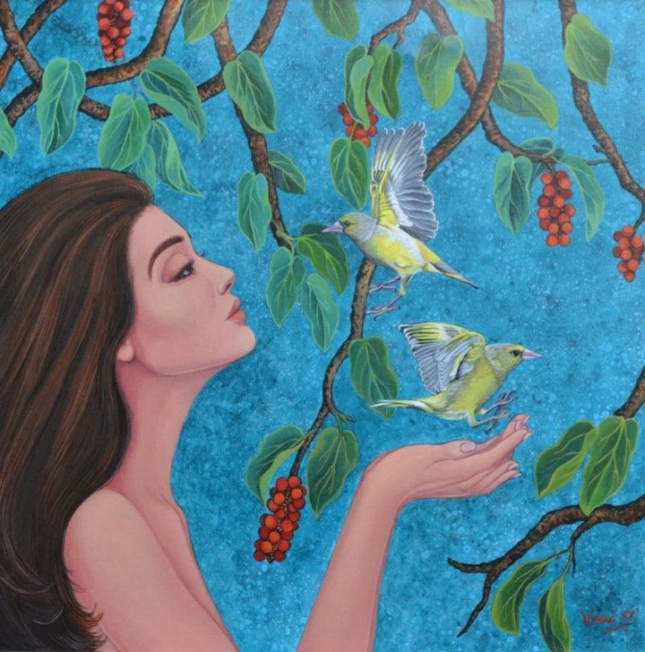 Dulcet Dream 2 Painting by Vani Chawla | ArtZolo.com