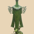 Figurative sculpture titled 'Durga', 36x14x8 inches, by artist Subrata Paul on Bronze