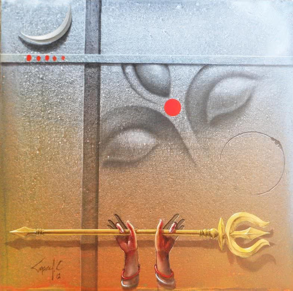 Durgeswaree Painting by Gopal Chowdhury | ArtZolo.com