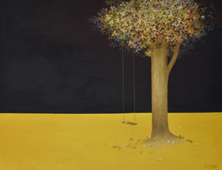 Dusk Painting by Durshit Bhaskar | ArtZolo.com