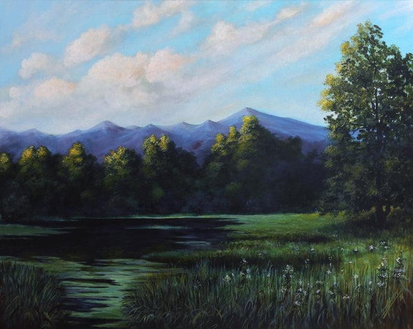 Early Morning Painting by Seby Augustine | ArtZolo.com