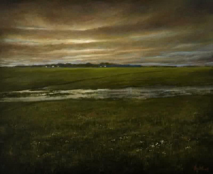 Early Morning Painting by Biju Thomas | ArtZolo.com