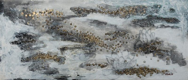 Ebb And Flow Painting by Veena Advani | ArtZolo.com