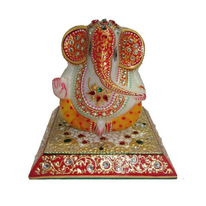 Embossed Lord Ganesha Handicraft by Ecraft India | ArtZolo.com