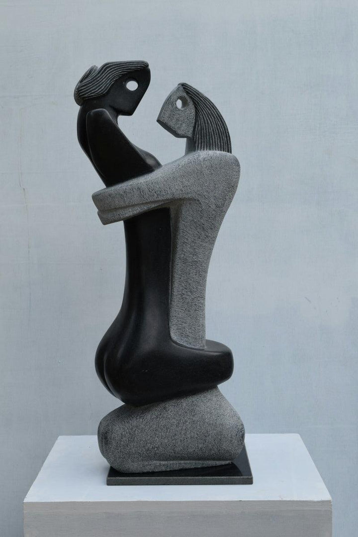 Embracing Sculpture by Pankaj Gahlot | ArtZolo.com