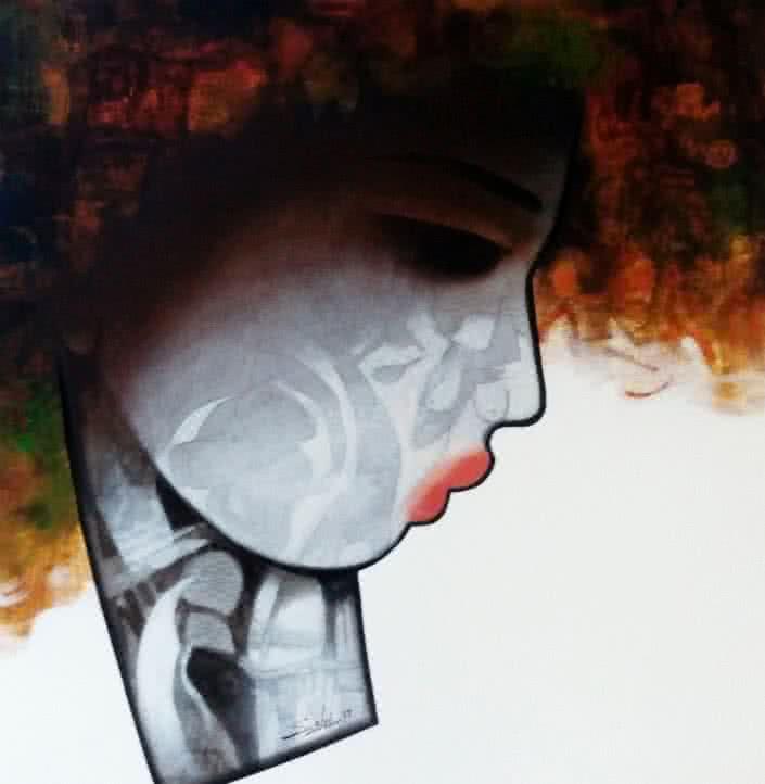 Emotion Of Life 5 Painting by Mukesh Salvi | ArtZolo.com