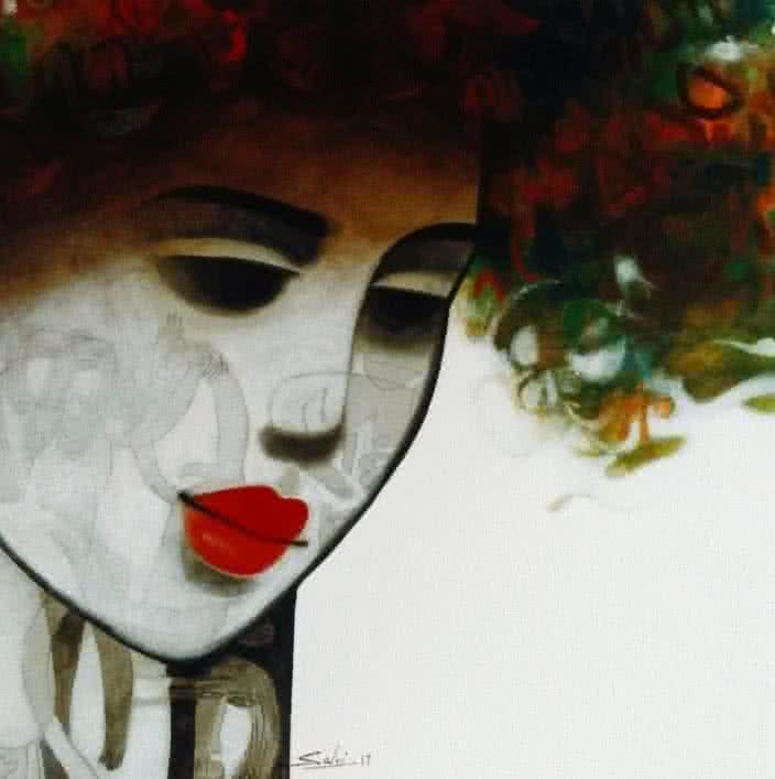 Emotion Of Life 6 Painting by Mukesh Salvi | ArtZolo.com