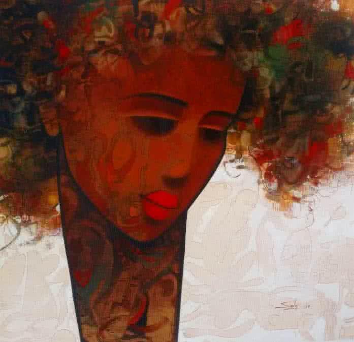 Emotion Of Life 7 Painting by Mukesh Salvi | ArtZolo.com