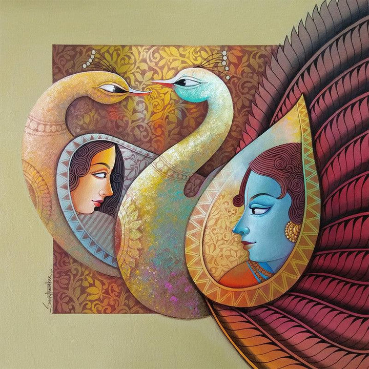 Enchant 8 Painting by Sanjay Tandekar | ArtZolo.com