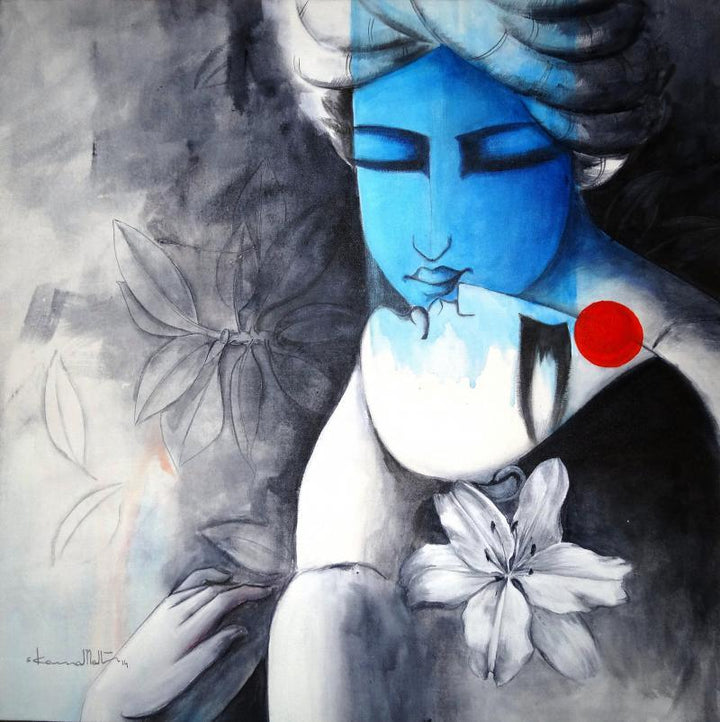 Eternal Love Painting by Kamal Nath | ArtZolo.com