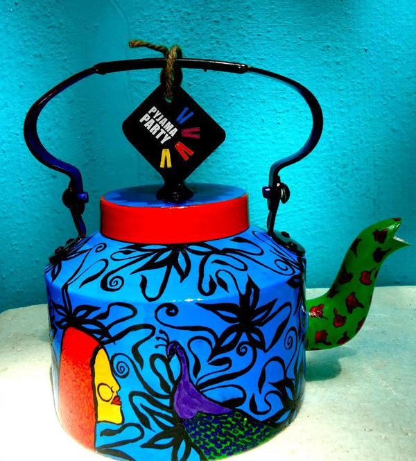 Ethinic India Tea Kettle Handicraft by Rithika Kumar | ArtZolo.com