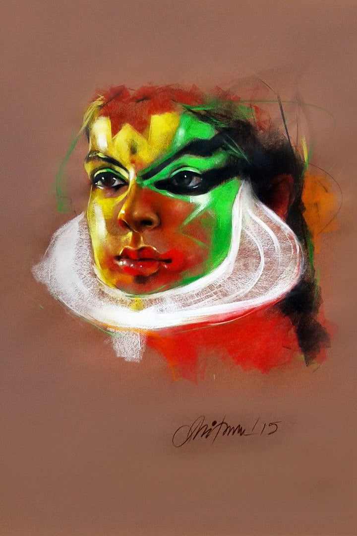 Expression Painting by Mithun Dutta | ArtZolo.com