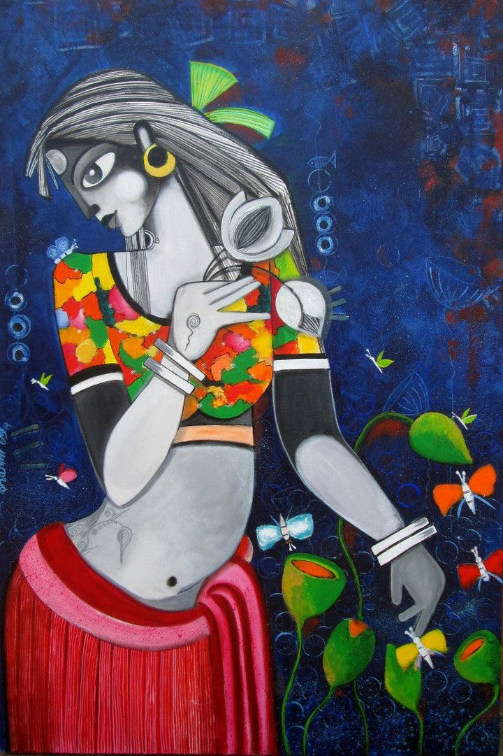 Finna Faire Painting by Sharmi Dey | ArtZolo.com