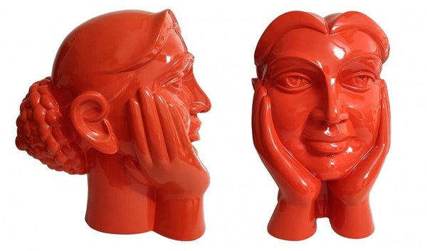 Face 4 Sculpture by Dvs Krishna | ArtZolo.com