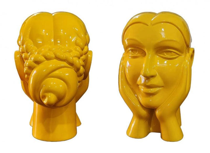 Face 6 Sculpture by Dvs Krishna | ArtZolo.com