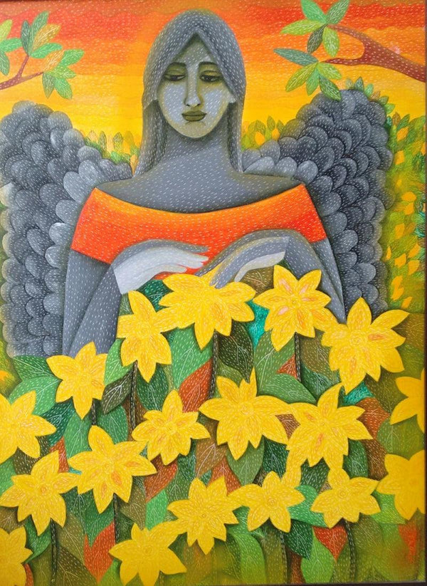 Fairy Painting by Sadaf Beg Khan | ArtZolo.com