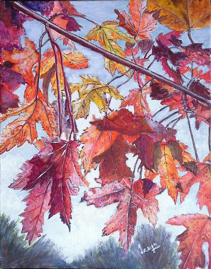 Fall Colours Painting by Lasya Upadhyaya | ArtZolo.com