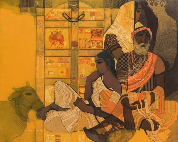 Family 1 Painting by Siddharth Shingade | ArtZolo.com