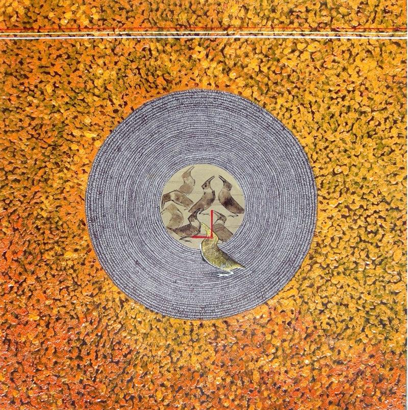 Animals acrylic painting titled 'Family', 24x24 inches, by artist Yogesh Lahane on Canvas