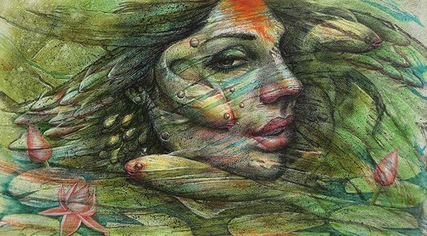 Fantasy 6 Painting by Darshan Sharma | ArtZolo.com