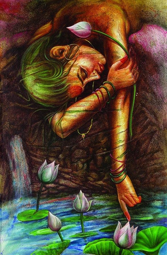 Fantasy 8 Painting by Darshan Sharma | ArtZolo.com