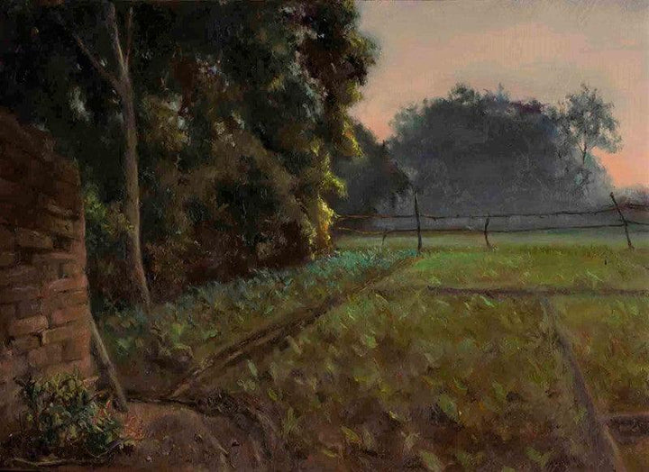 Farm Mornings Painting by Shraddha Singh | ArtZolo.com