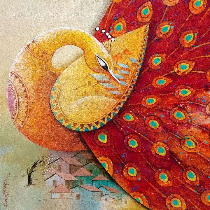 Fascination 8 Painting by Sanjay Tandekar | ArtZolo.com