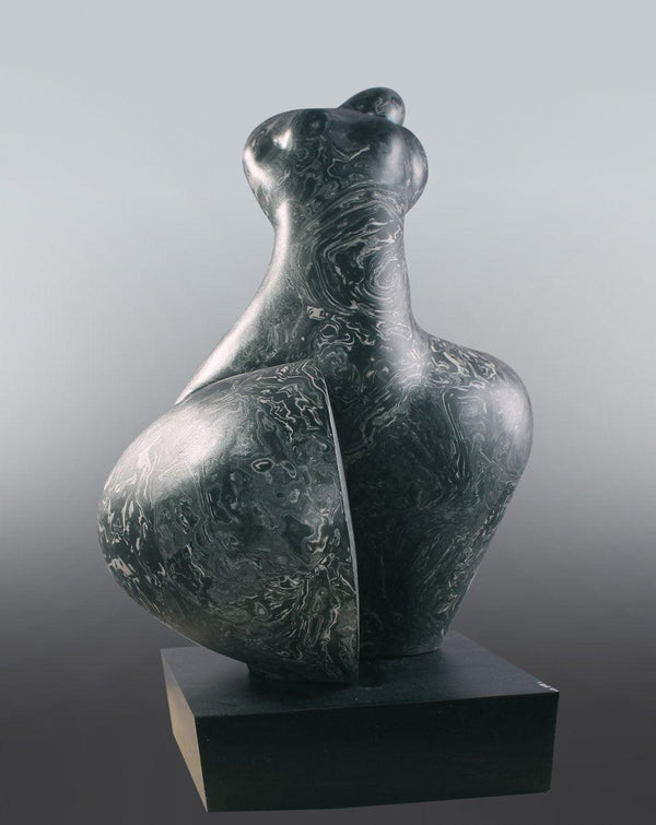 Female Figure Sculpture by Mahesh Anjarlekar | ArtZolo.com