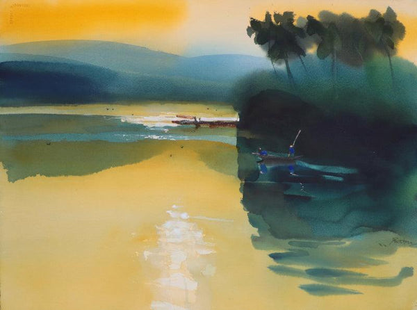 Floating Sunlight Painting by Prashant Prabhu | ArtZolo.com