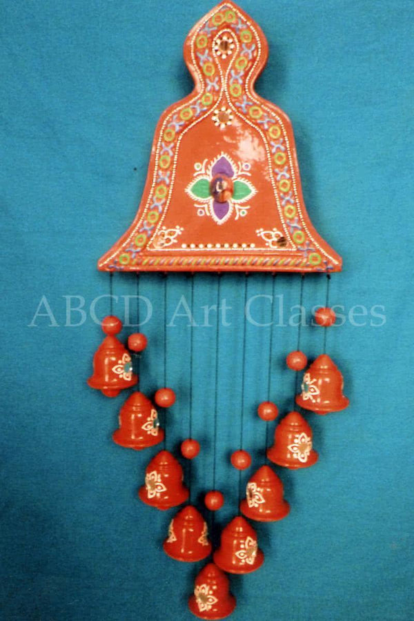 Flower Bells Wind Chime Handicraft by Abcd | ArtZolo.com