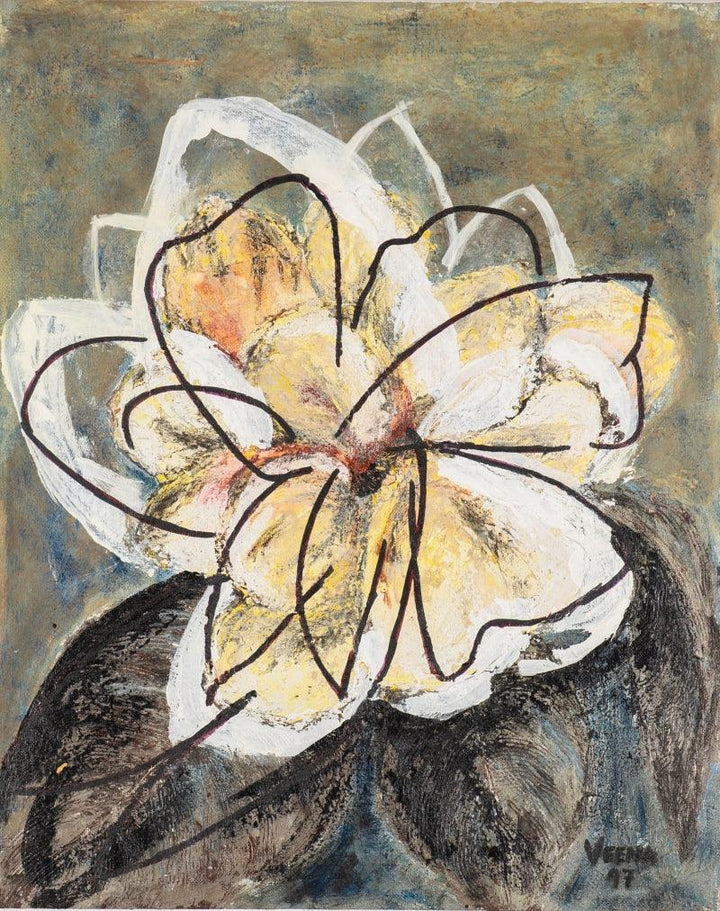 Flower Study 6 Painting by Veena Advani | ArtZolo.com