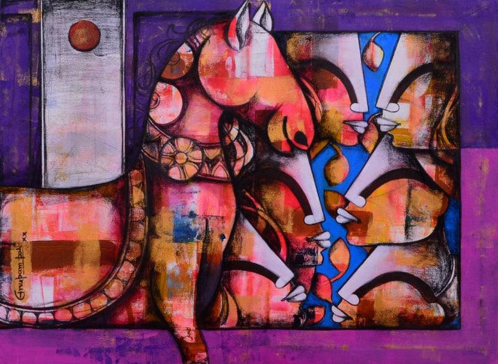 Focus On Painting by Anupam Pal | ArtZolo.com