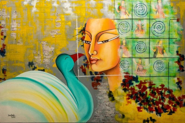 Fondness Painting by Deepali Mundra | ArtZolo.com