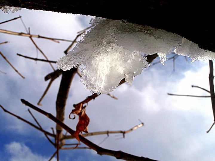 Fragmented Ice Photography by Rohit Belsare | ArtZolo.com