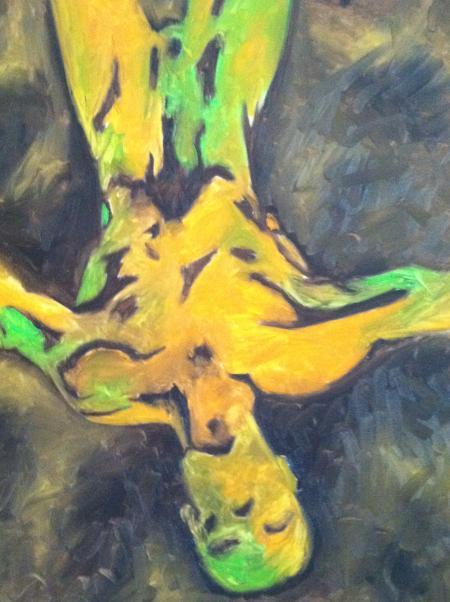 Free Fall Painting by Tanuj Bhramar | ArtZolo.com