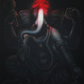 Religious watercolor painting titled 'Ganesha 2', 23x18 inches, by artist Sudipta Karmakar on Paper