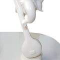 Religious sculpture titled 'Ganesha 3', 11x6x4 inches, by artist Vinayak Rampure on Polystone, Marble