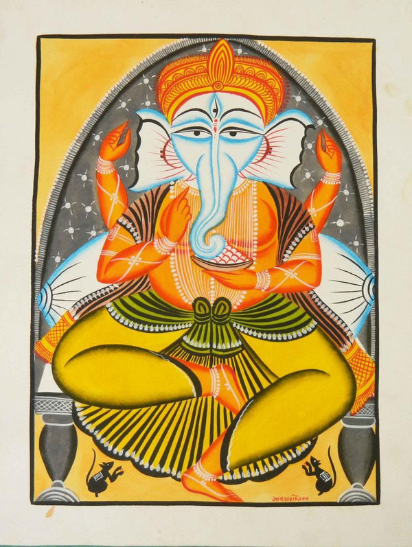Ganesha Painting by Amaidi Crafeteria | ArtZolo.com