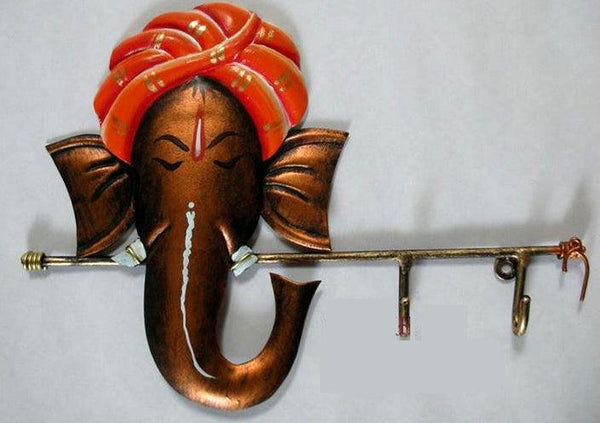 Ganesha Key Hanger Handicraft by Nitesh | ArtZolo.com