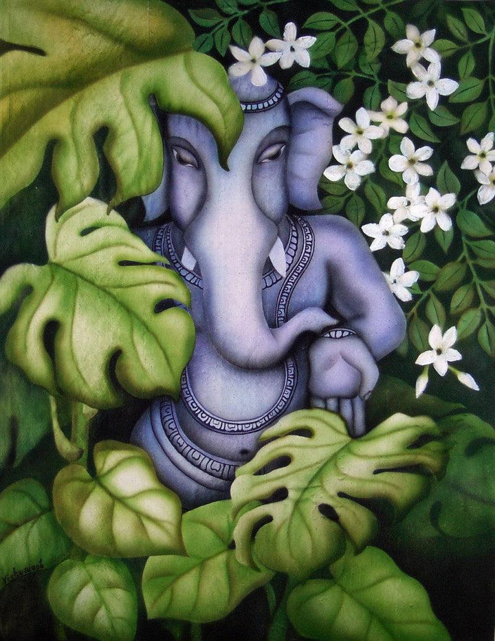 Ganesha in Nature I ArtZolo.com