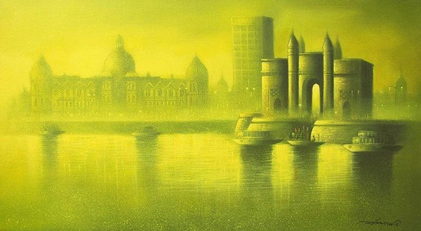Gateway Of India 1 Painting by Somnath Bothe | ArtZolo.com