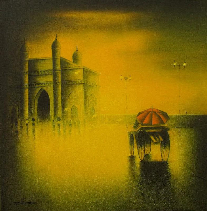 Gateway Of India Painting by Somnath Bothe | ArtZolo.com