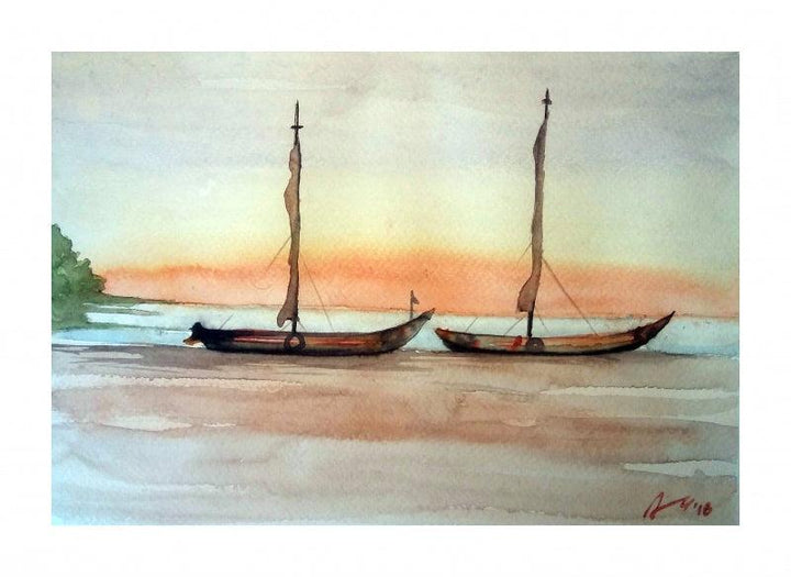 Goa Painting by Arunava Ray | ArtZolo.com