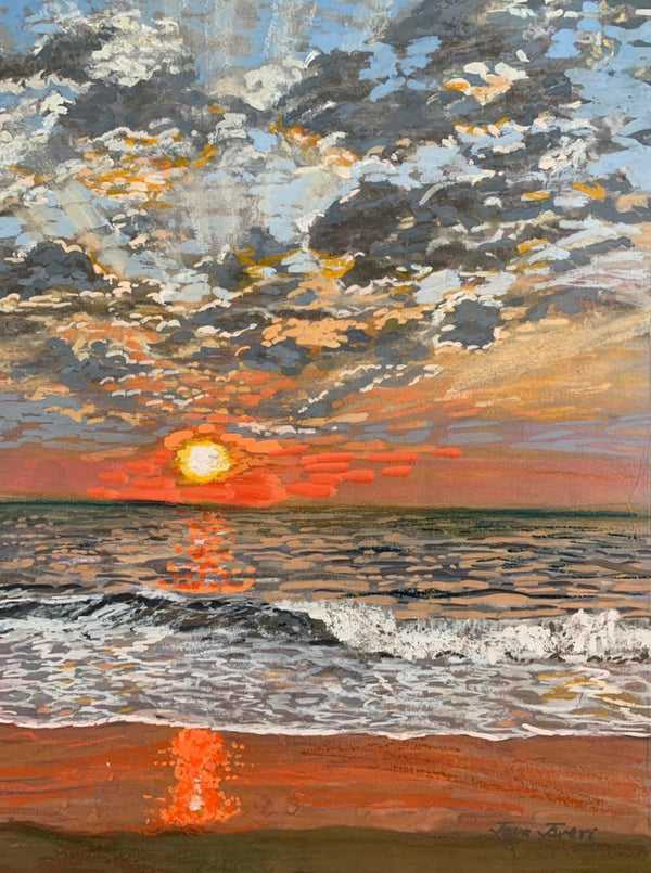 Goa Beach Painting by Jaya Javeri | ArtZolo.com