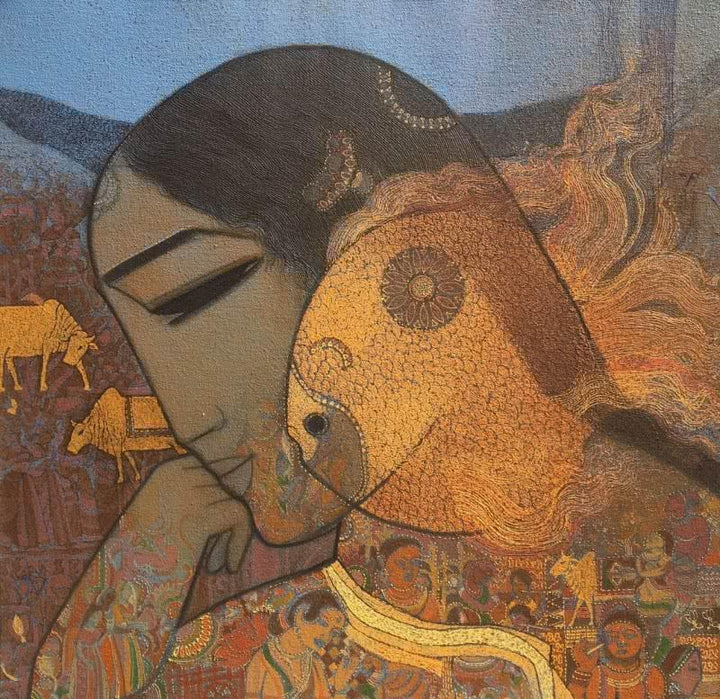 Gold Fish 4 Painting by Siddharth Shingade | ArtZolo.com