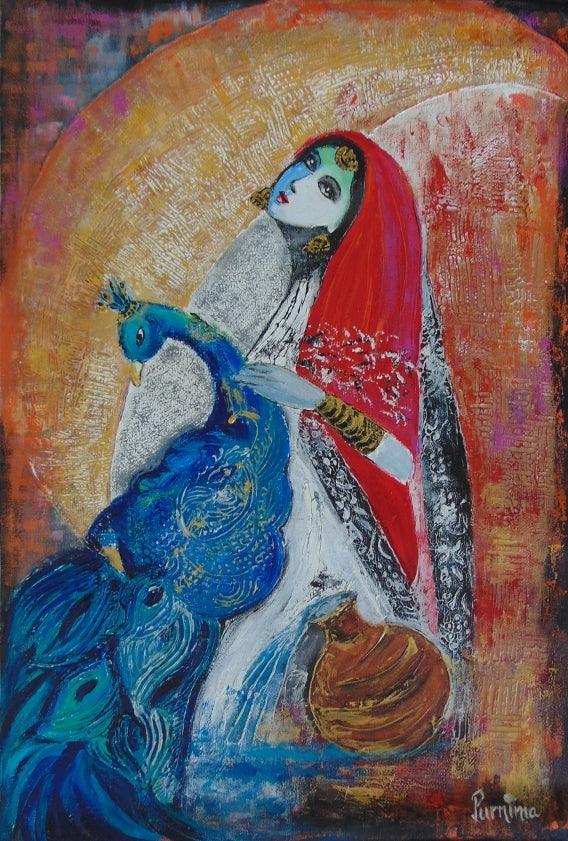 Grace Painting by Purnima Gupta | ArtZolo.com