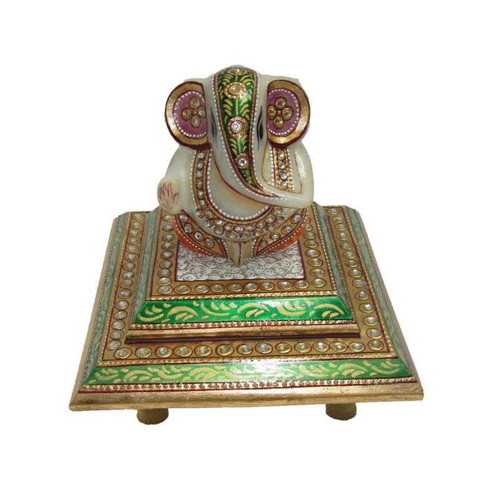 Gracious Lord Ganesha Handicraft by Ecraft India | ArtZolo.com