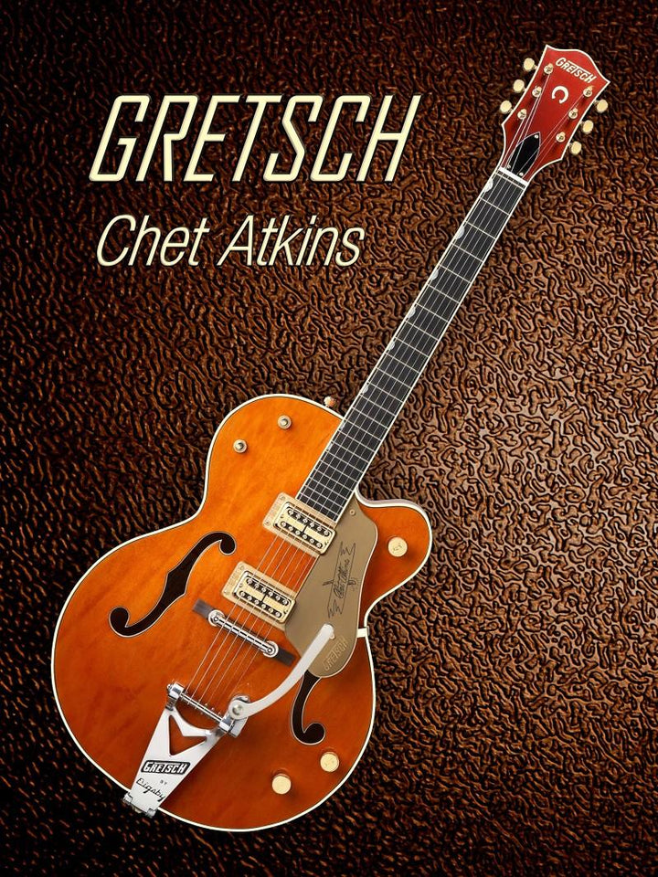 Gretsch Chet Atkins Photography by Shavit Mason | ArtZolo.com