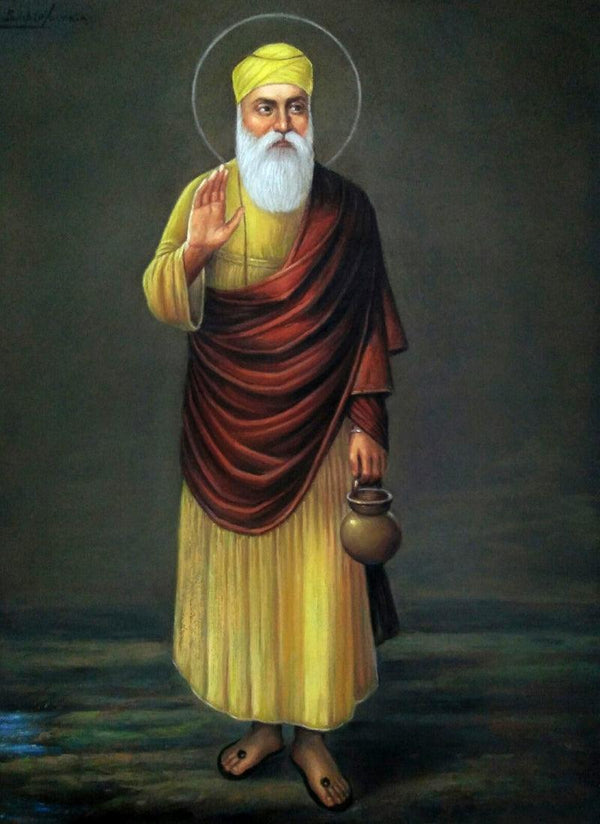 Guru Nanak Drawing by Sabir Hussain | ArtZolo.com
